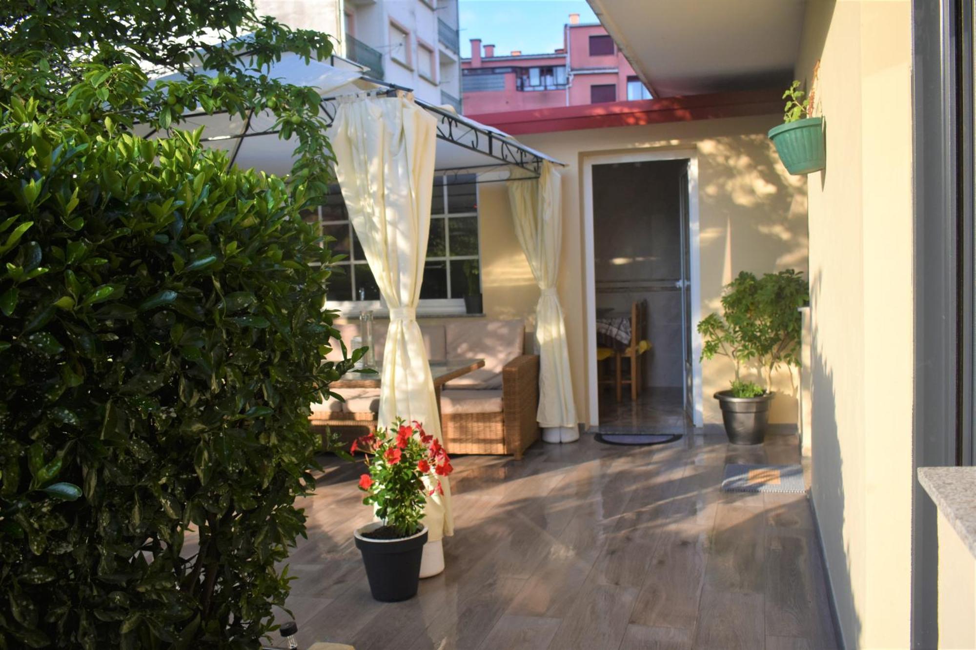 オ・グローベJardin, Terraza Y Barbacoaアパートメント エクステリア 写真